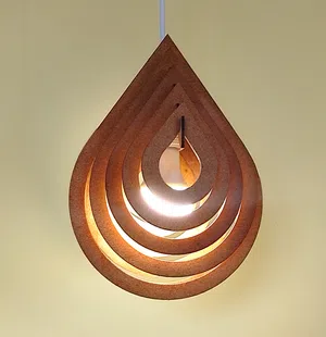 Ceiling Light "Water Drop"