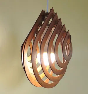 Ceiling Light "Water Drop"