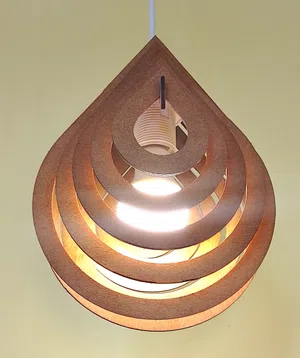 Ceiling Light "Water Drop"