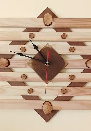 Wooden Wall Clock