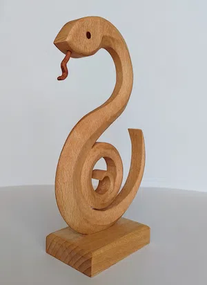 The new edition of my charming wooden snake