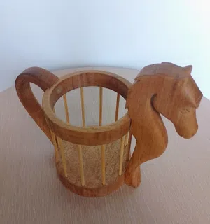 Wooden Horse Cup Holder Wooden Horse Cup Holder